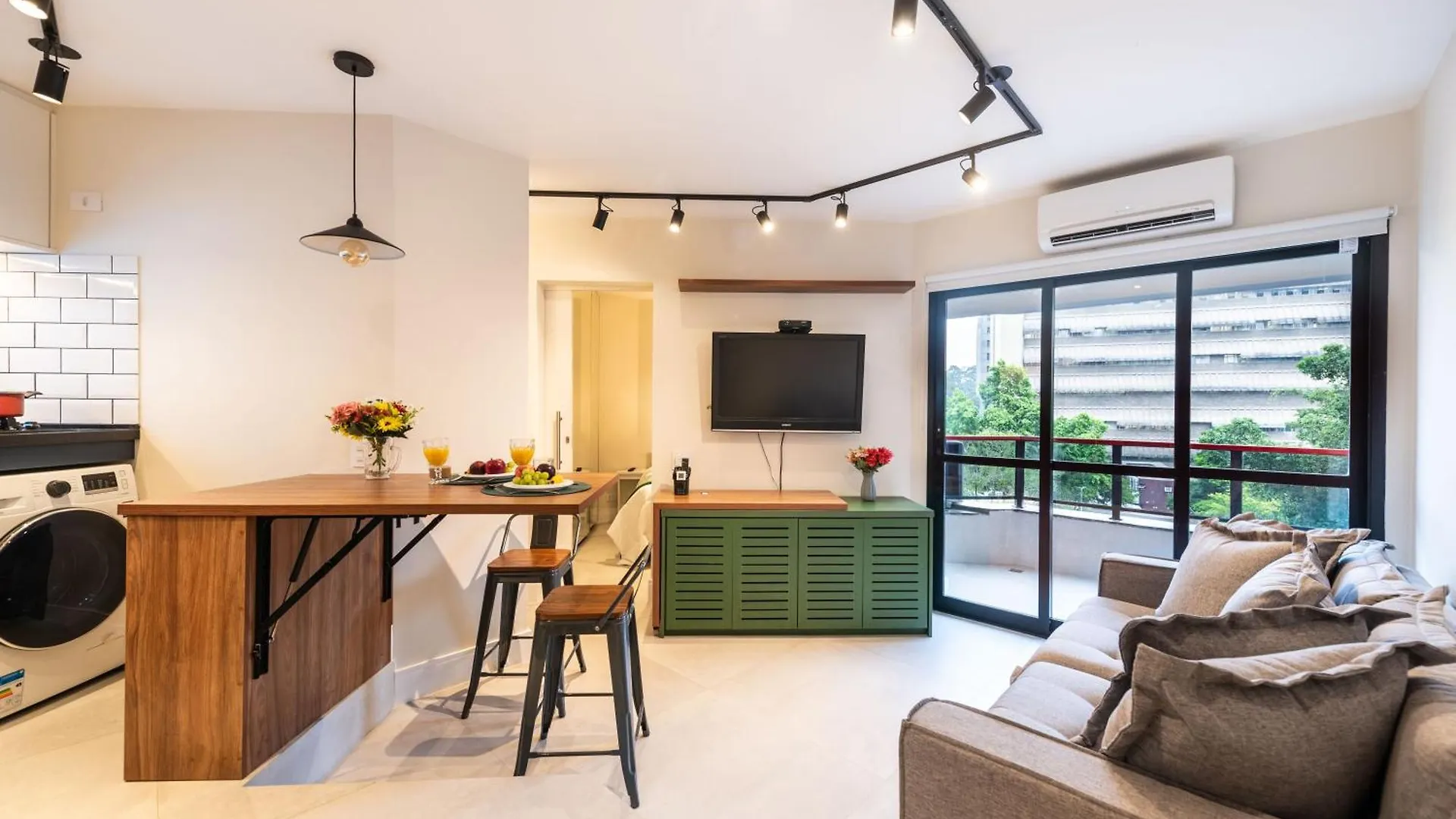 Apartmán Gr4 | Novo Bhaus Jardins | Garden | Clinicas São Paulo Brazílie